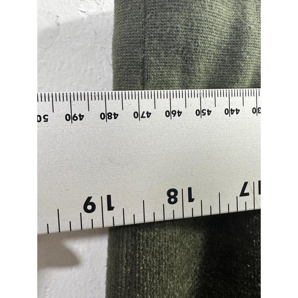 New York And Company Track Pants Womens Size XL Green Velour Velvet Drawstring - Picture 7 of 10